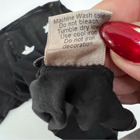 C Bar A Lovestock Ranch by Christian Audigier XXL Stars Mushroom Psychedelic Tee - Picture 9 of 14